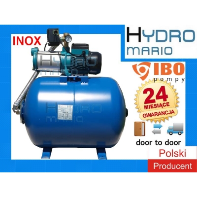 MH 1300 INOX Zestaw Hydroforowy Zbiornik 150L IBO (230V)